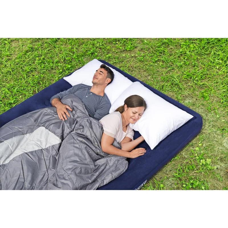 Bestway Inflatable Flocked Airbed 203 x 152 x 22 cm 67003 Payday Deals