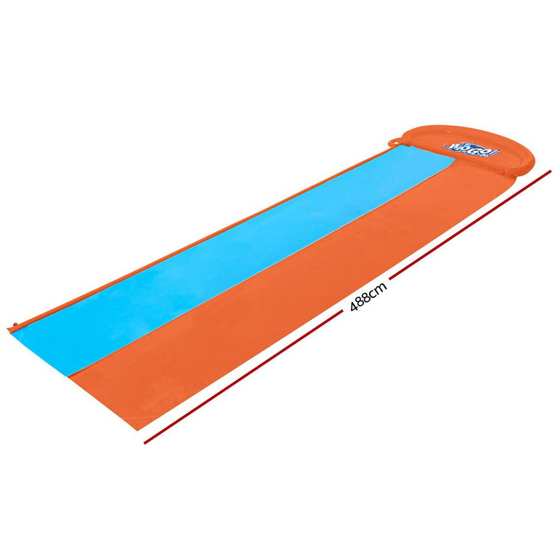 Bestway Inflatable Water Slip Slide Double Kids Splash Toy Outdoor Play 4.88M Payday Deals