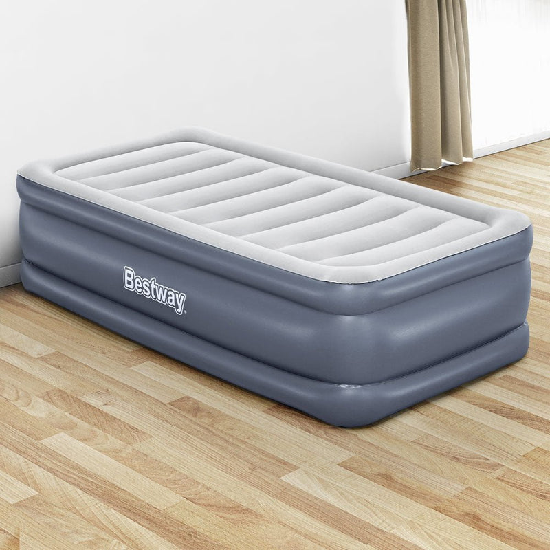 Bestway Mattress Air Bed Single Size 51CM Inflatable Camping Beds Home Outdoor Payday Deals