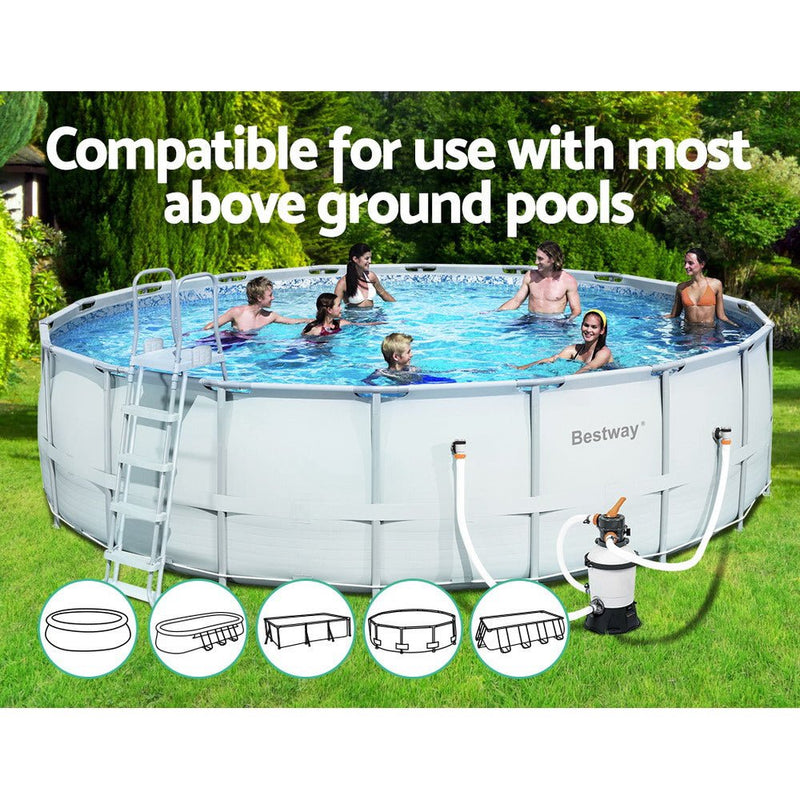 Bestway Pool Pump Sand Filter 800GPH 3028L/H Pools Flowclear? Filters Payday Deals