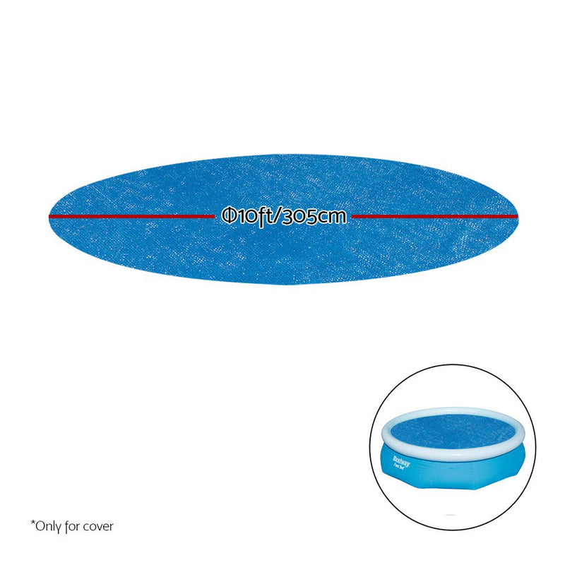 Bestway Solar Pool Cover Blanket for Swimming Pool 10ft 305cm Round Pool 58241 Payday Deals