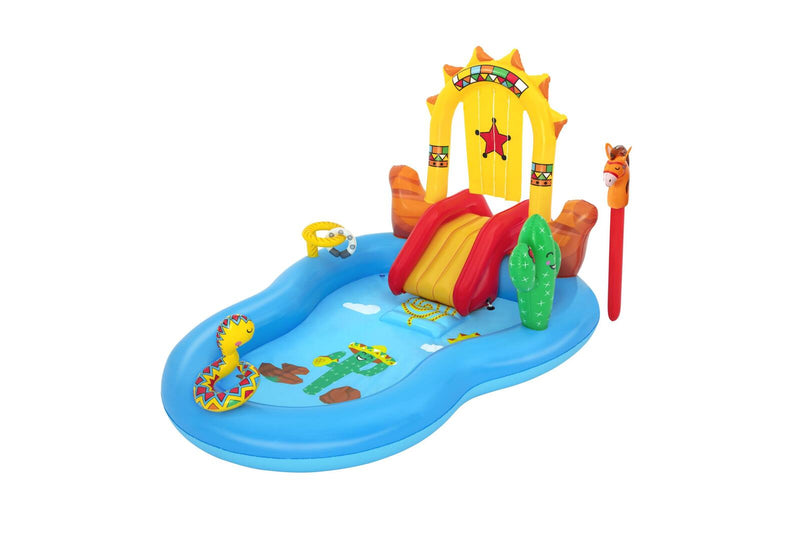 Bestway Wild West Kids Play Inflatable Above Ground Swimming Pool Payday Deals