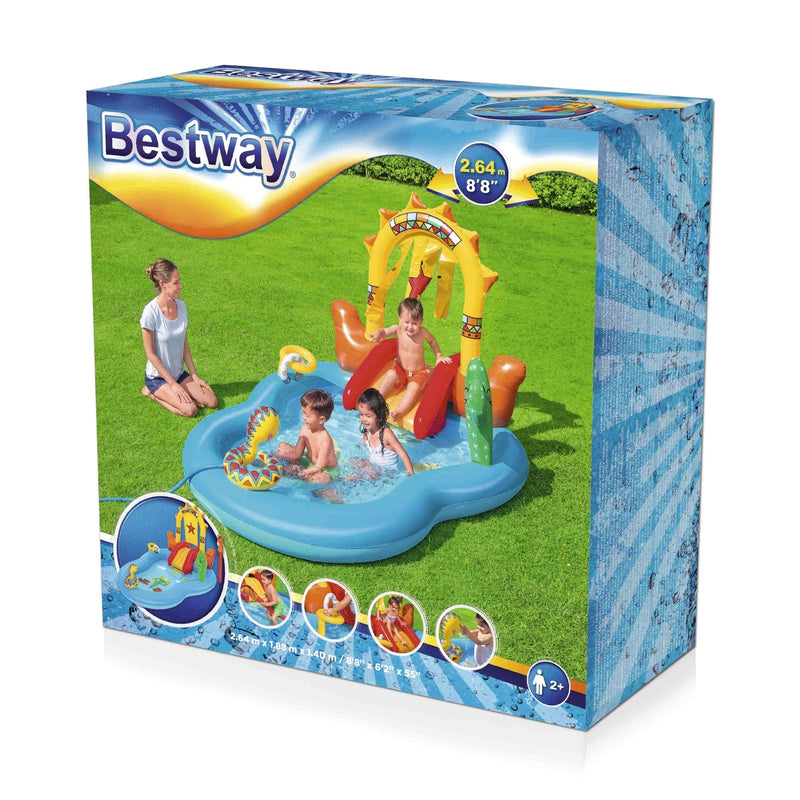 Bestway Wild West Kids Play Inflatable Above Ground Swimming Pool Payday Deals