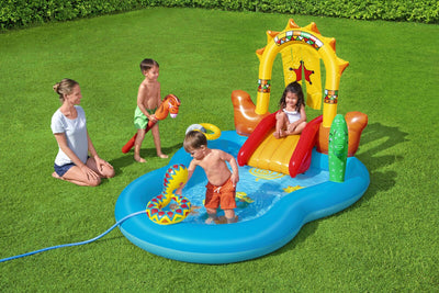 Bestway Wild West Kids Play Inflatable Above Ground Swimming Pool Payday Deals