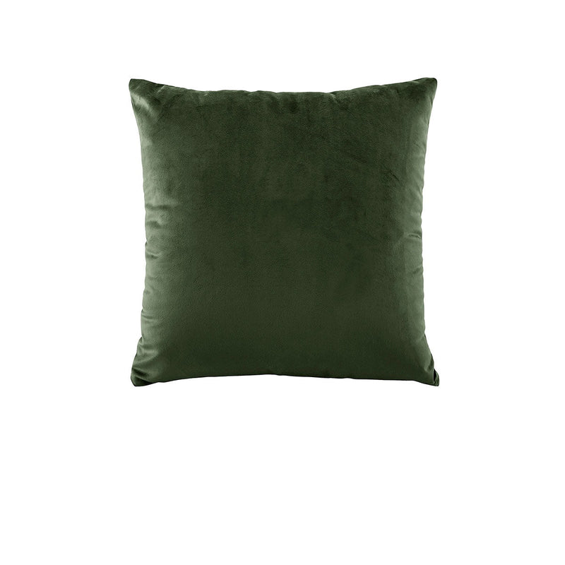 Bianca Vivid Coordinates Square Forest Green Velvet Cushion Payday Deals