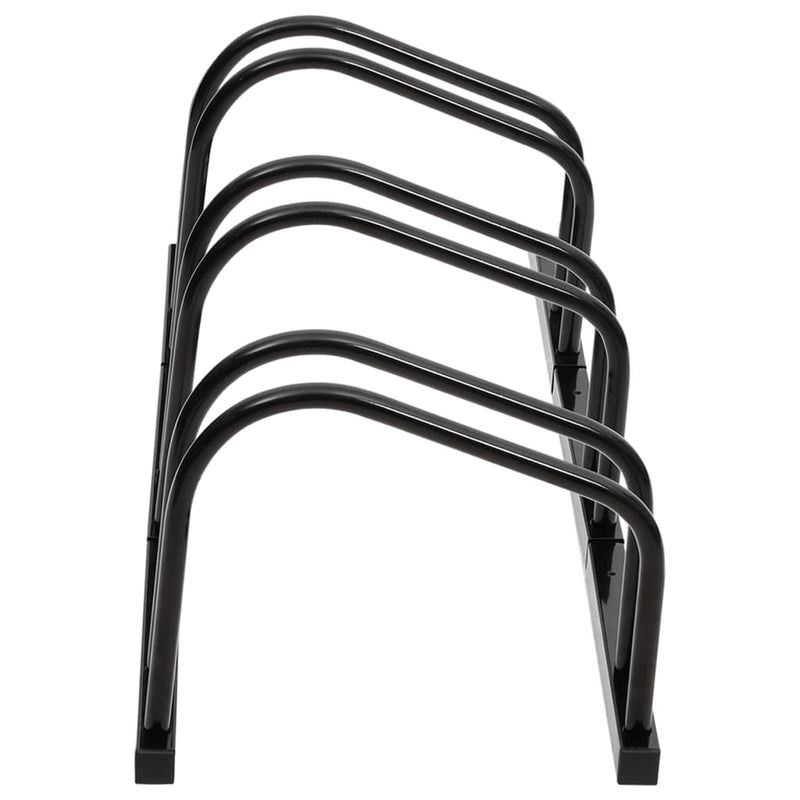 Bike Rack for 3 Bikes Black Steel Payday Deals