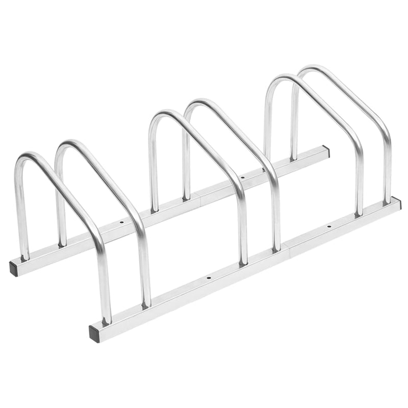 Bike Rack for 3 Bikes Galvanised Steel Payday Deals