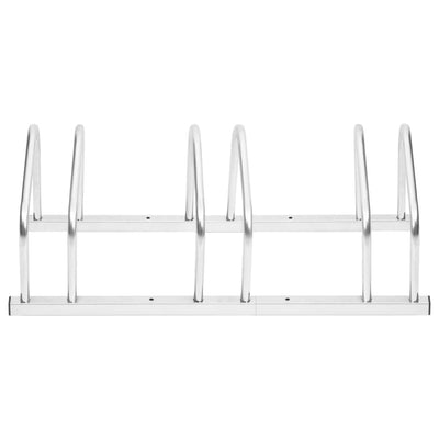 Bike Rack for 3 Bikes Galvanised Steel Payday Deals