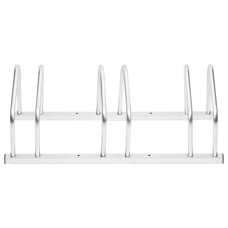 Bike Rack for 3 Bikes Galvanised Steel Payday Deals