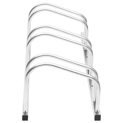 Bike Rack for 3 Bikes Galvanised Steel Payday Deals