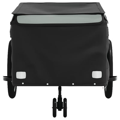 Bike Trailer Black and Grey 45 kg Iron Payday Deals