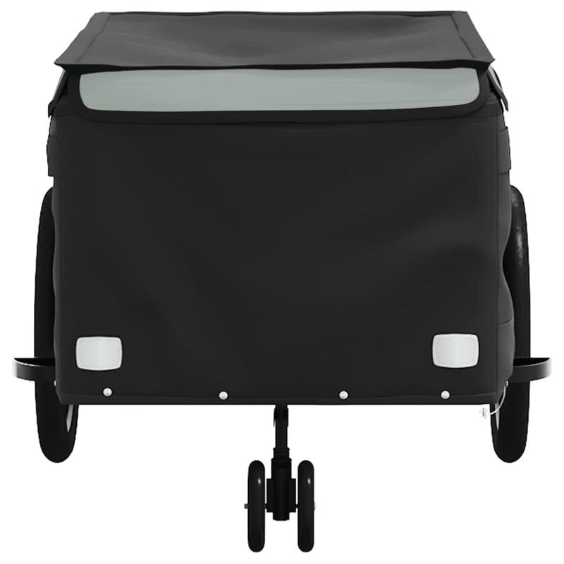 Bike Trailer Black and Grey 45 kg Iron Payday Deals