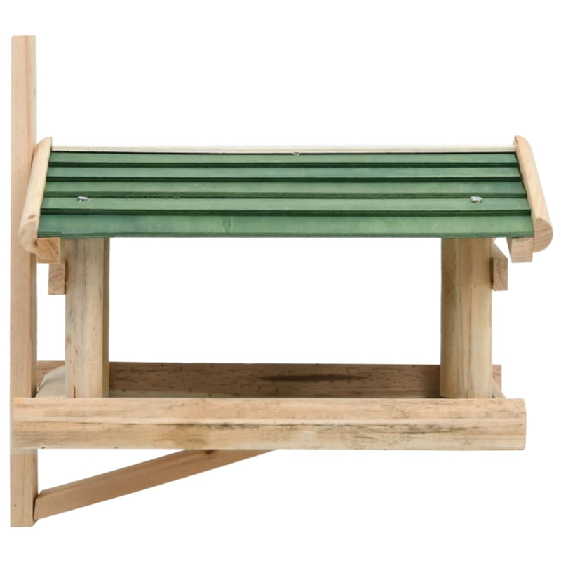 Bird Feeder Solid Wood 35x29.5x21 cm Payday Deals