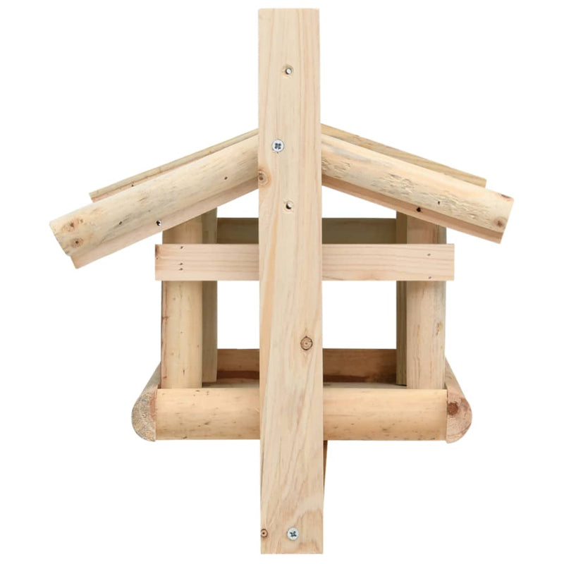 Bird Feeder Solid Wood 35x29.5x21 cm Payday Deals
