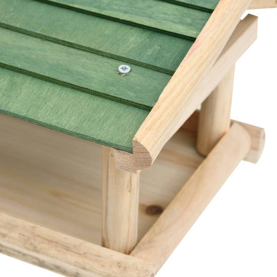 Bird Feeder Solid Wood 35x29.5x21 cm Payday Deals