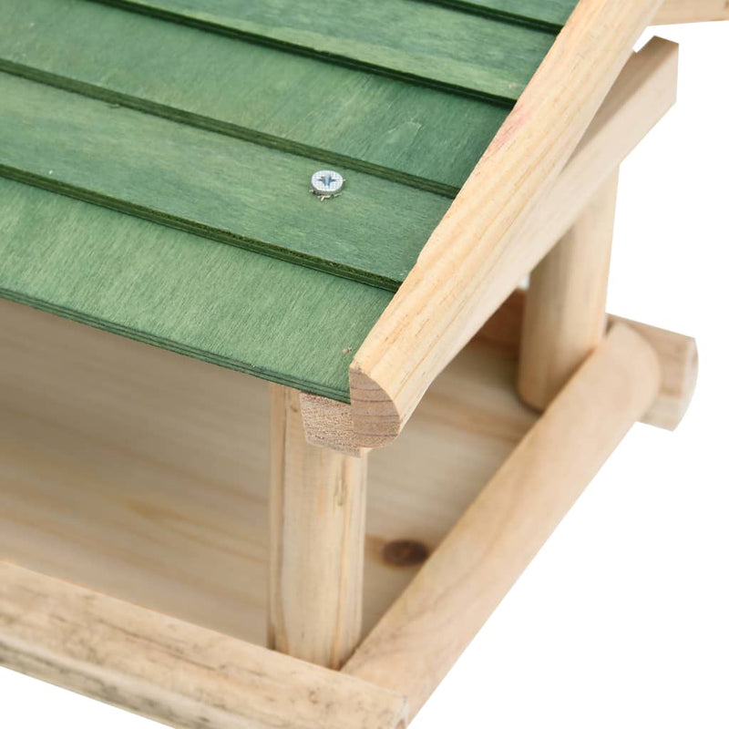 Bird Feeder Solid Wood 35x29.5x21 cm Payday Deals