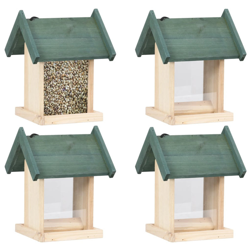 Bird Feeders 4 pcs Firwood Payday Deals