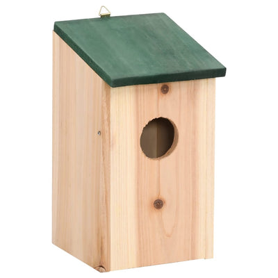 Bird Houses 10 pcs Solid Firwood 12x12x22 cm Payday Deals