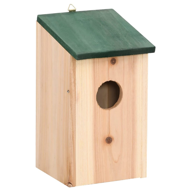 Bird Houses 10 pcs Solid Firwood 12x12x22 cm Payday Deals