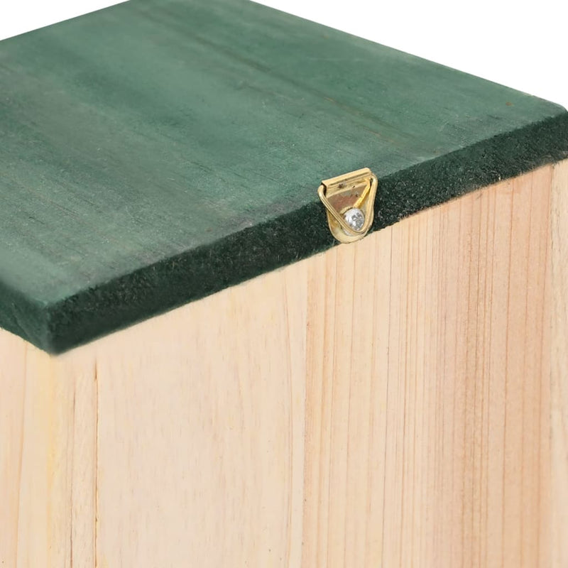 Bird Houses 10 pcs Solid Firwood 12x12x22 cm Payday Deals