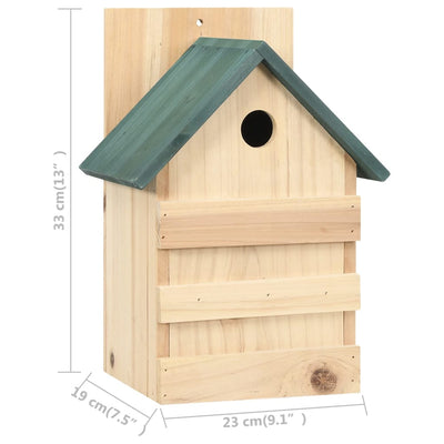 Bird Houses 4 pcs 23x19x33 cm Firwood Payday Deals