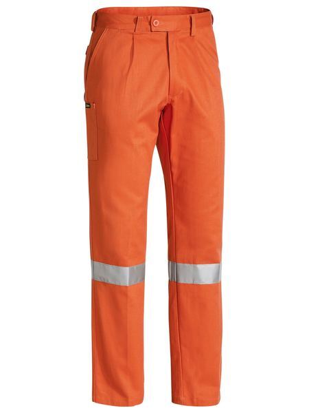 Bisley 3M Taped Original Work Pants Trousers - Orange - 87 Regular Payday Deals