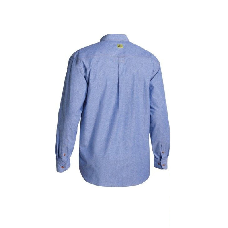 BISLEY Insect Protection Repellent Long Sleeve Casual Shirt Fishing Camping - Blue - S Payday Deals