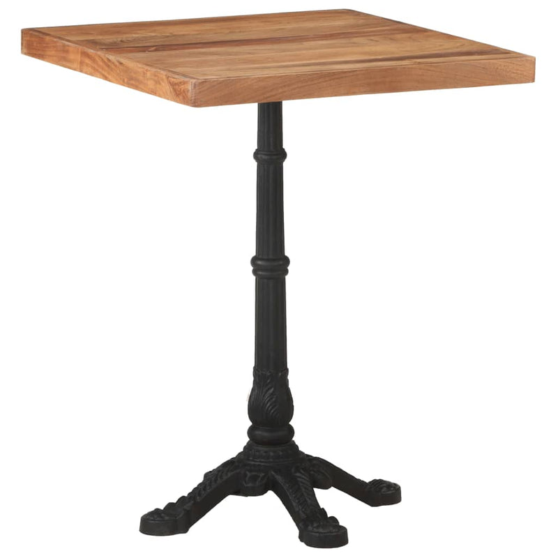 Bistro Table 60x60x76 cm Solid Acacia Wood Payday Deals