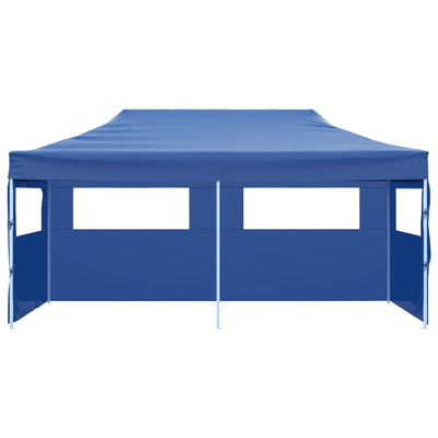 Blue Foldable Pop-up Party Tent 3 x 6 m Payday Deals