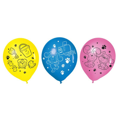 Blues Clues Latex Balloons 6 Pack