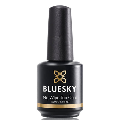 Bluesky Gel Nail Polish 15ml No Wipe Top Coat For Perfect Manicure