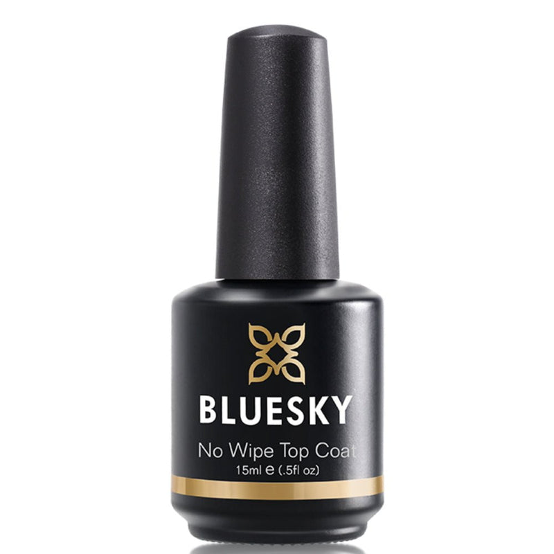 Bluesky Gel Nail Polish 15ml No Wipe Top Coat For Perfect Manicure Payday Deals