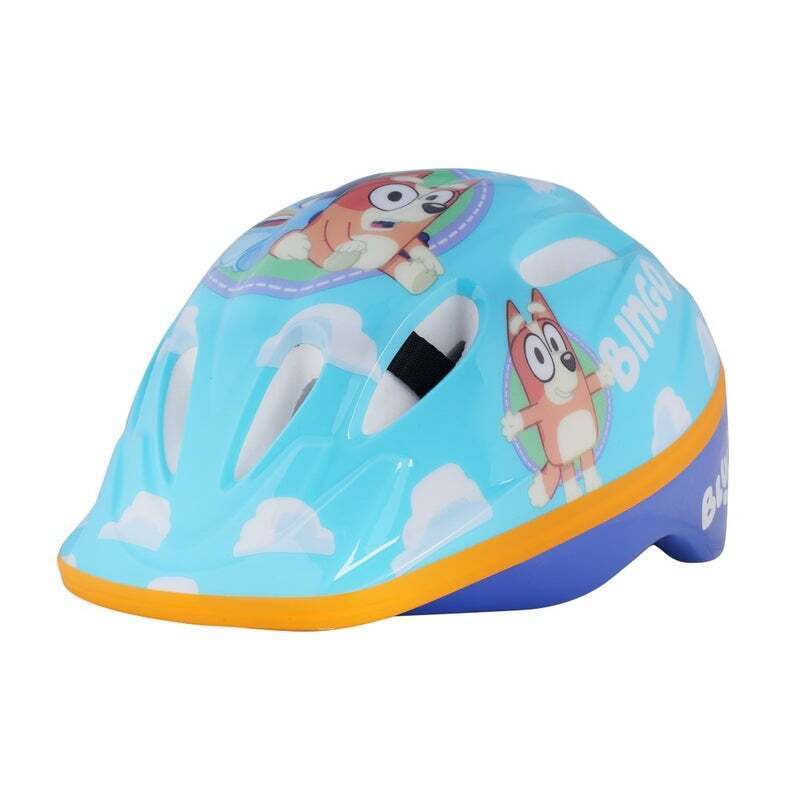 Bluey Toddler Bicycle Bike Helmet-Blue - 52-56 cm Child Payday Deals