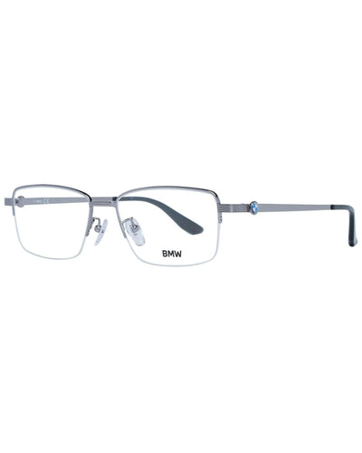 BMW Men's Silver  Optical Frames - One Size