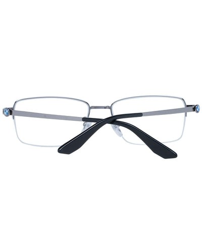 BMW Men's Silver  Optical Frames - One Size Payday Deals