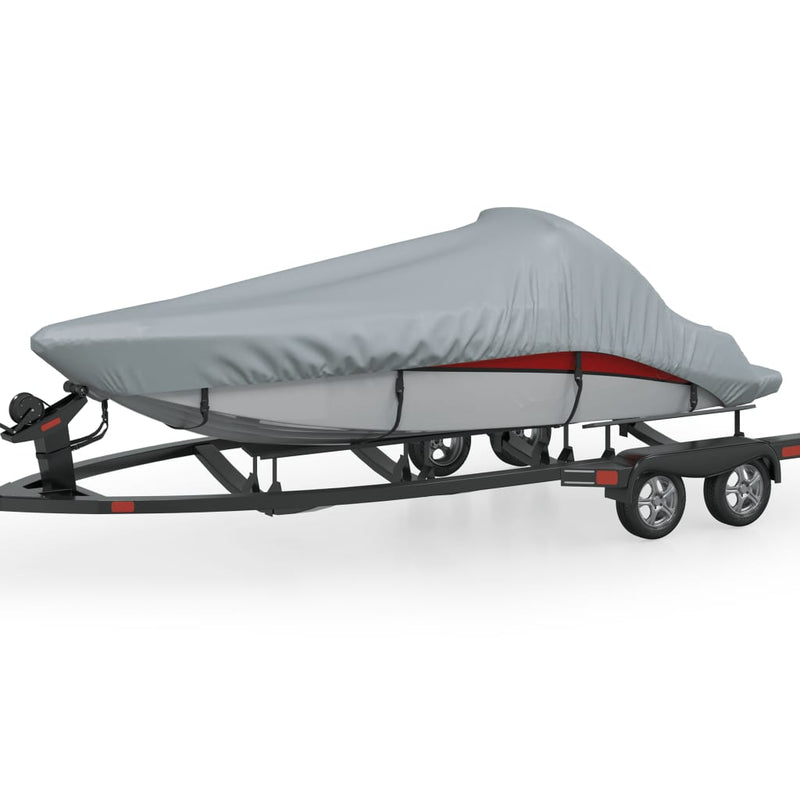Boat Cover Grey Length 519-580 cm Width 244 cm Payday Deals