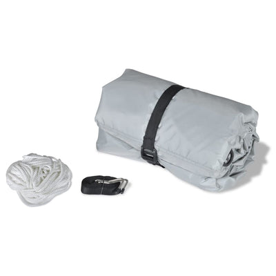 Boat Covers 2 pcs Grey Length 519-580 cm Width 294 cm Payday Deals