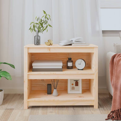 Book Cabinet 80x35x68 cm Solid Wood Pine Payday Deals