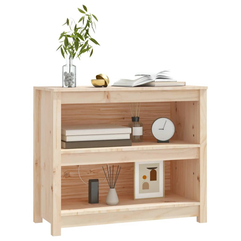 Book Cabinet 80x35x68 cm Solid Wood Pine Payday Deals