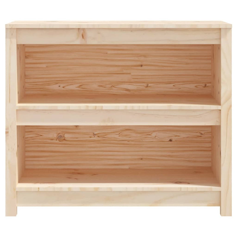 Book Cabinet 80x35x68 cm Solid Wood Pine Payday Deals