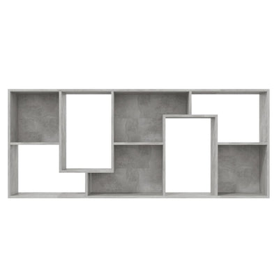 Book Cabinet Concrete Grey 67x24x161 cm Engineered Wood Payday Deals