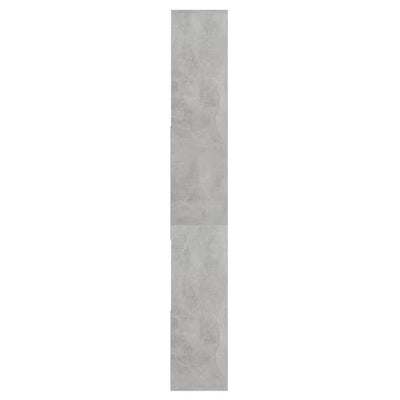Book Cabinet Concrete Grey 67x24x161 cm Engineered Wood Payday Deals
