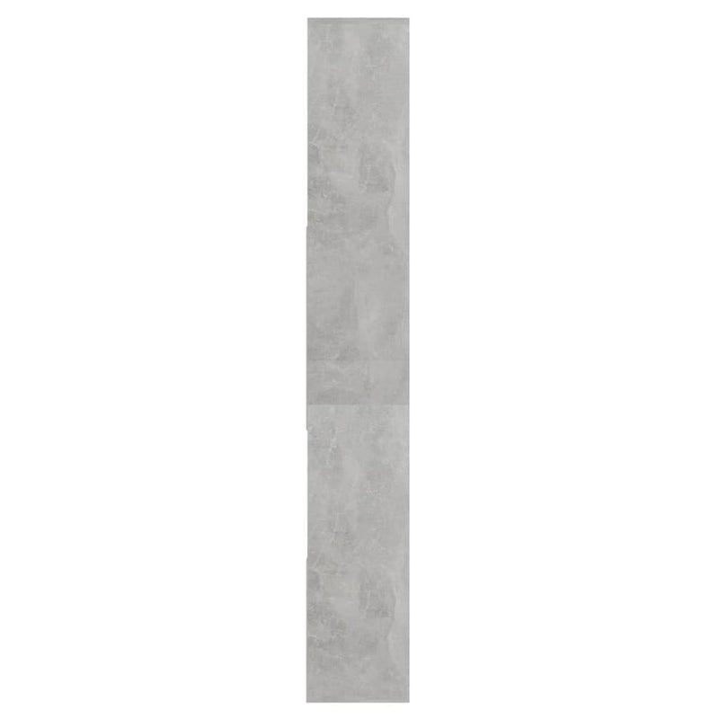 Book Cabinet Concrete Grey 67x24x161 cm Engineered Wood Payday Deals