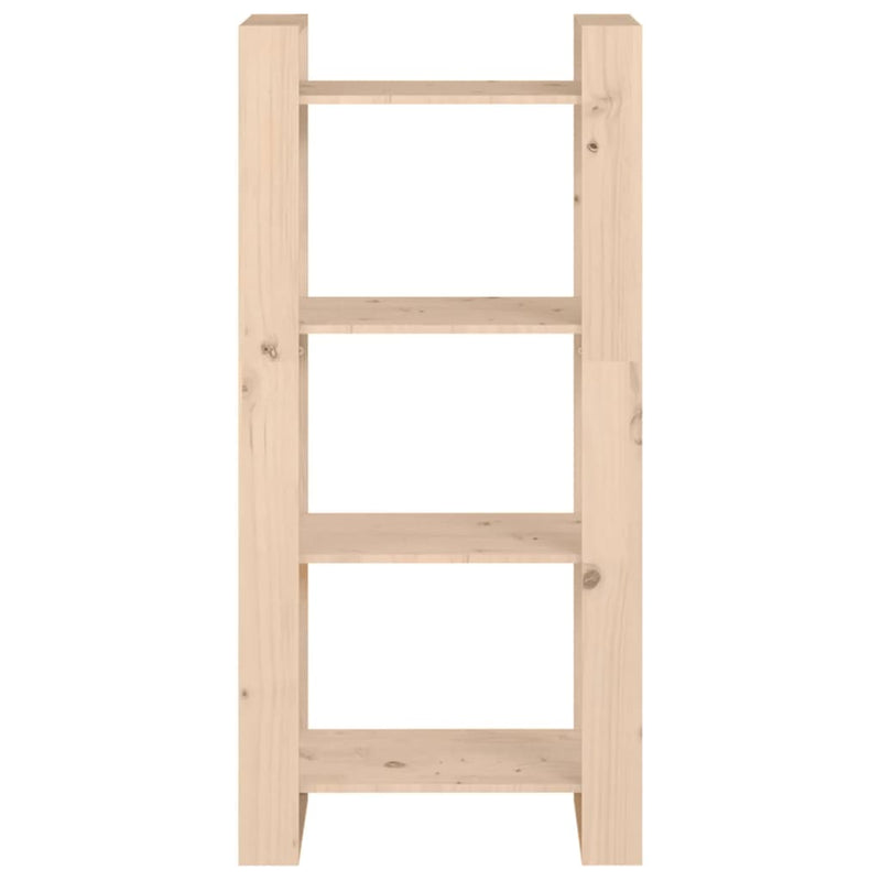 Book Cabinet/Room Divider 60x35x125 cm Solid Wood Payday Deals