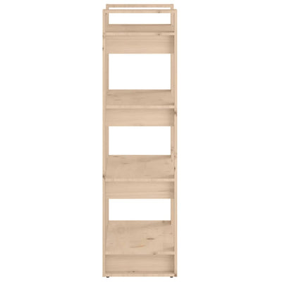 Book Cabinet/Room Divider 60x35x125 cm Solid Wood Payday Deals