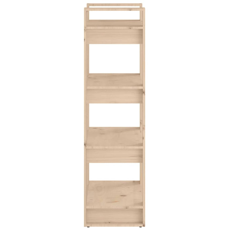 Book Cabinet/Room Divider 60x35x125 cm Solid Wood Payday Deals