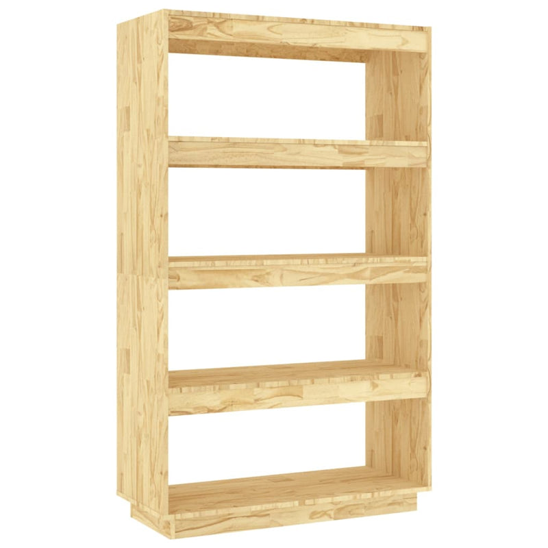 Book Cabinet/Room Divider 80x35x135 cm Solid Pinewood Payday Deals