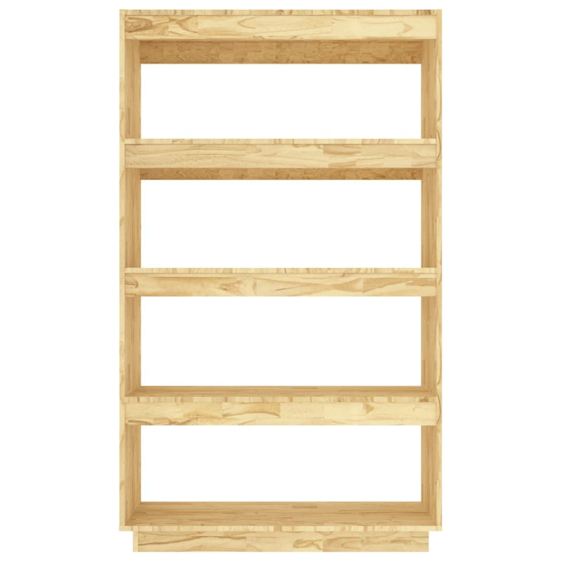 Book Cabinet/Room Divider 80x35x135 cm Solid Pinewood Payday Deals
