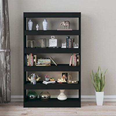 Book Cabinet/Room Divider Black 100x30x166 cm Payday Deals