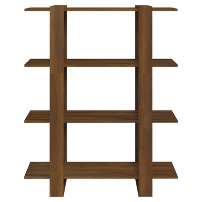 Book Cabinet/Room Divider Brown Oak 100x30x123.5 cm Payday Deals